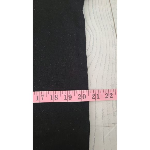 Retrofit XL Henley Shirt Black Gray Long Sleeve Sheer Pullover Button Down - Picture 4 of 7